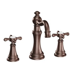 Moen Oil Brushed Bronze Finish Widespread Bathroom Faucet Model